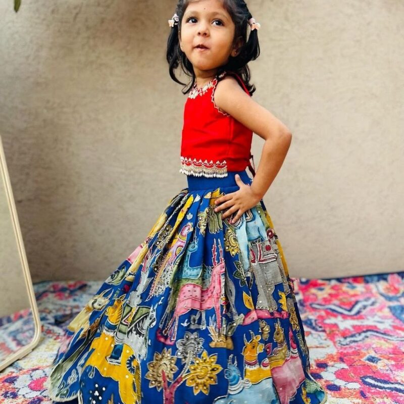 Sequins Embroidered with Beautiful Printed-Work - Image 7