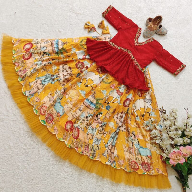 Sequins Embroidered with Beautiful Printed-Work - Image 2