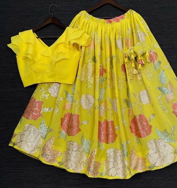 Georgette Designer-Lehenga Choli - Image 6