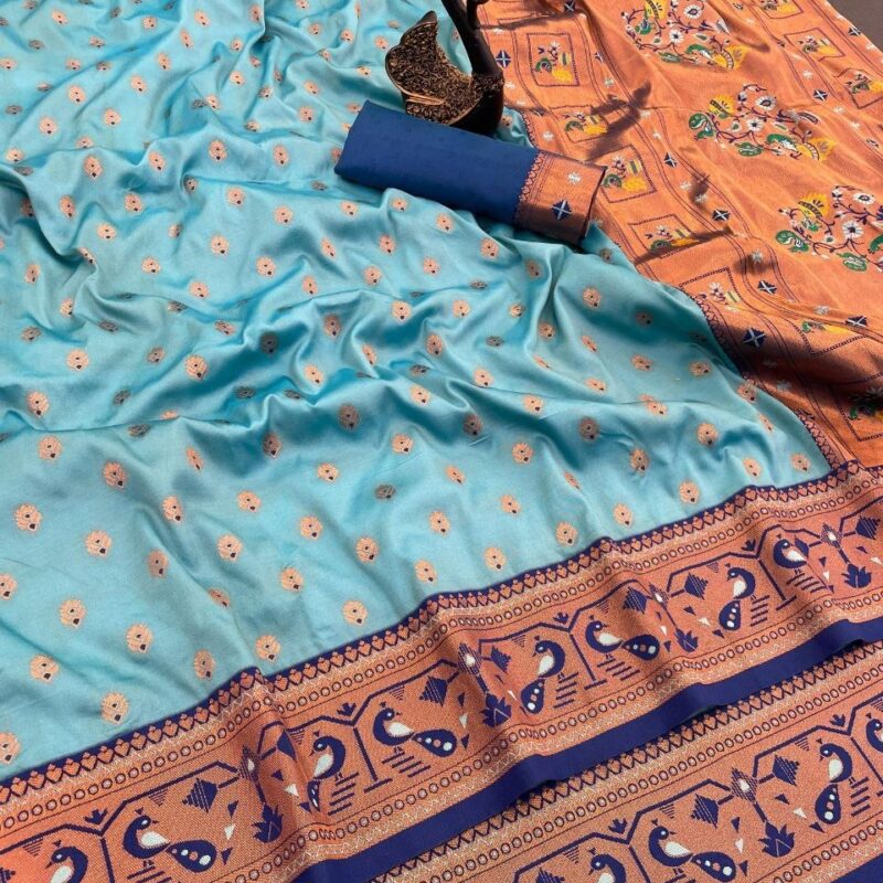 Vrindda Silk Saree - Image 2