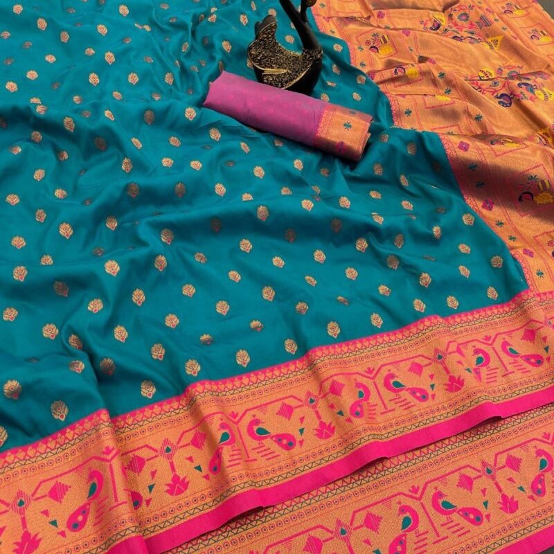 Vrindda Silk Saree - Image 3
