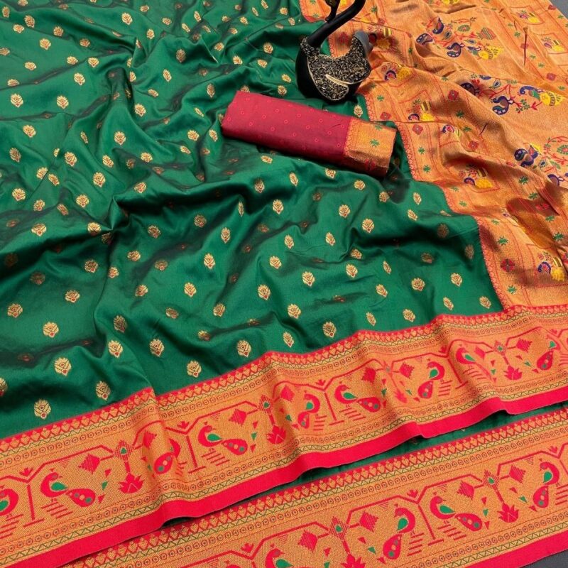 Vrindda Silk Saree - Image 5
