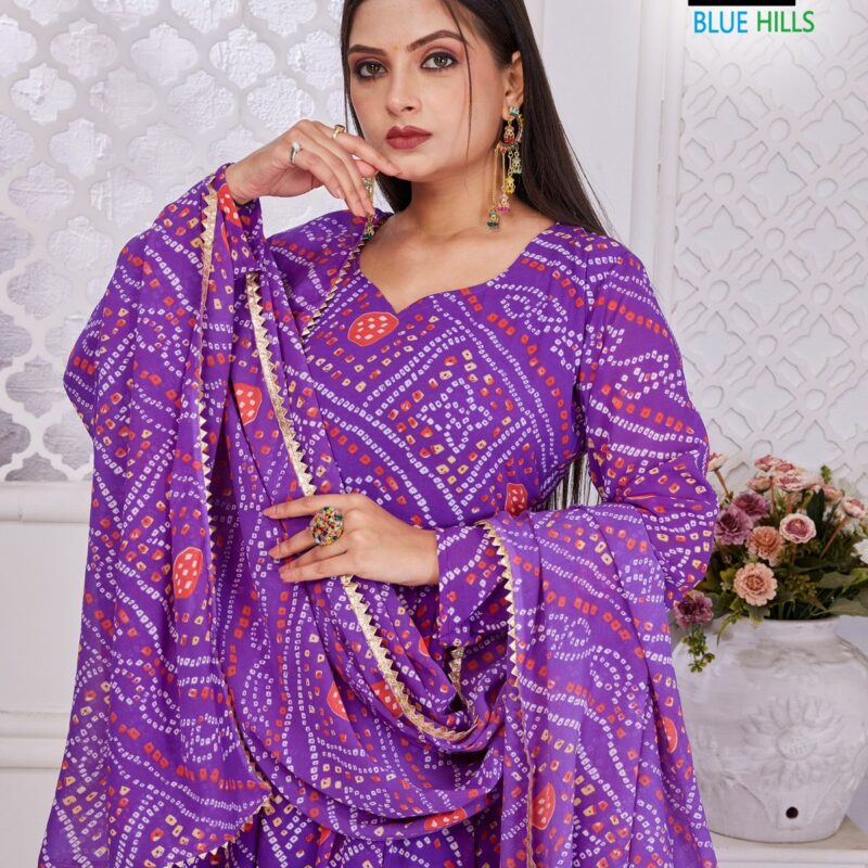 Georgette Gown with Dupatta - Image 5