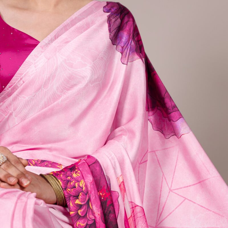 Satin Saree Collection – Embrace the Satin Glow - Image 5
