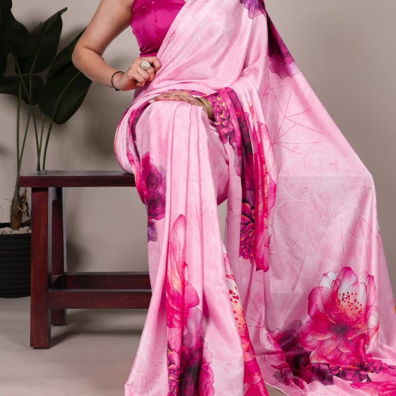 Satin Saree Collection – Embrace the Satin Glow - Image 6
