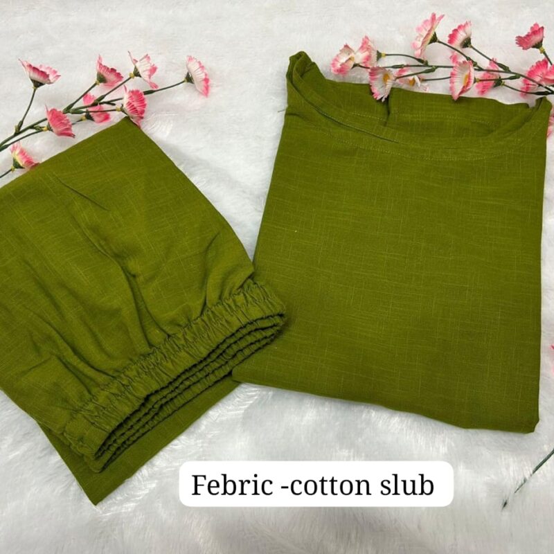 Cotton Slub Coord Set
